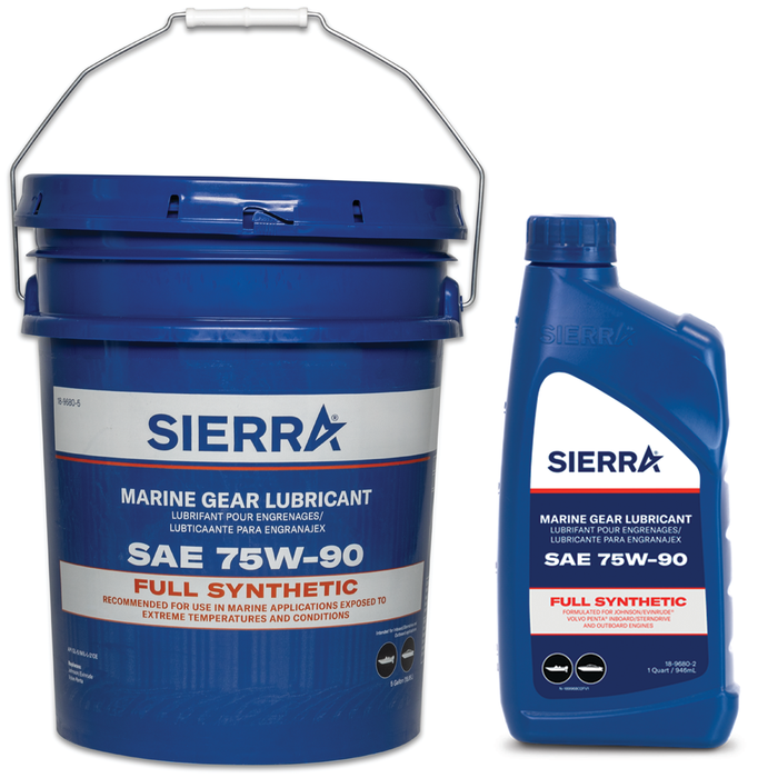 Sierra 18-9680-5 Synthetic Gear Lube, 5 Gal. Pail