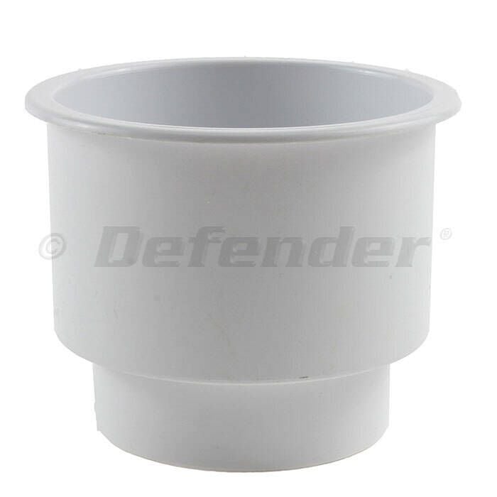 SeaDog 588061 Flush Mt Drink Holder Combo White