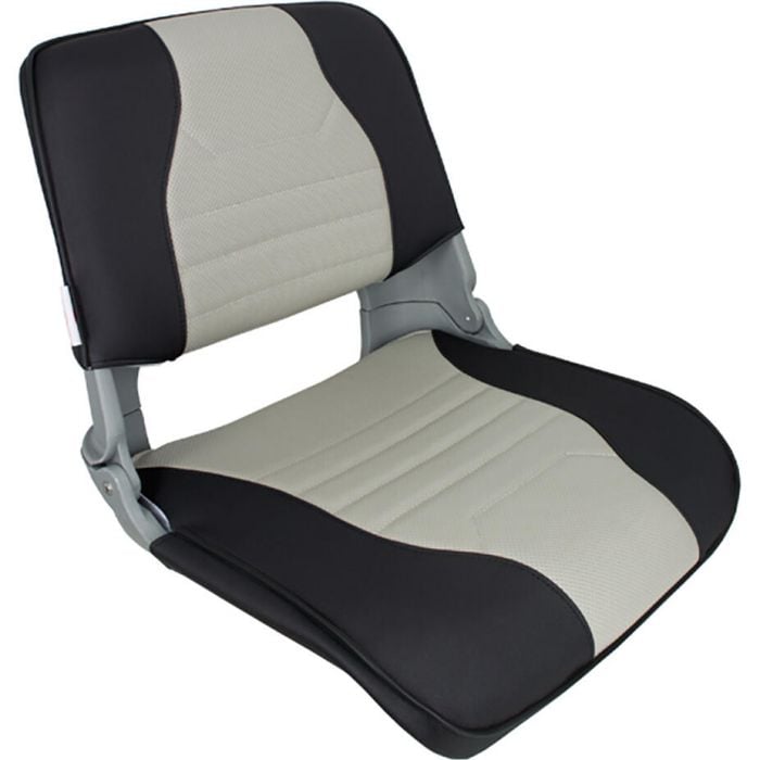 Springfield 1061057 Skipper Seat With Cushions, Deluxe Charcoal/Gray/Gray Shell