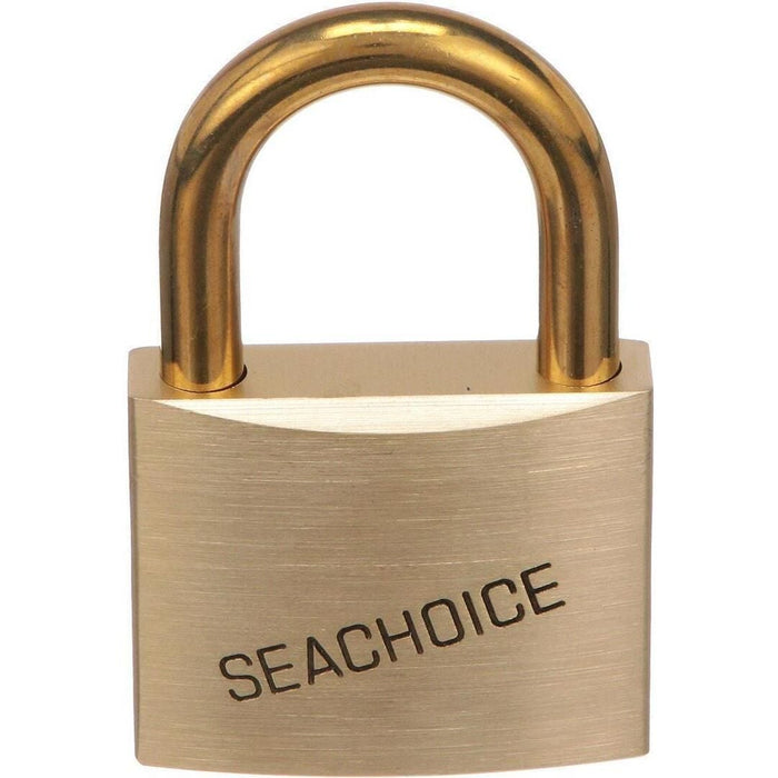 Seachoice 37331 2" Keyed-Alike Solid Brass Padlocks (3 Per Card)