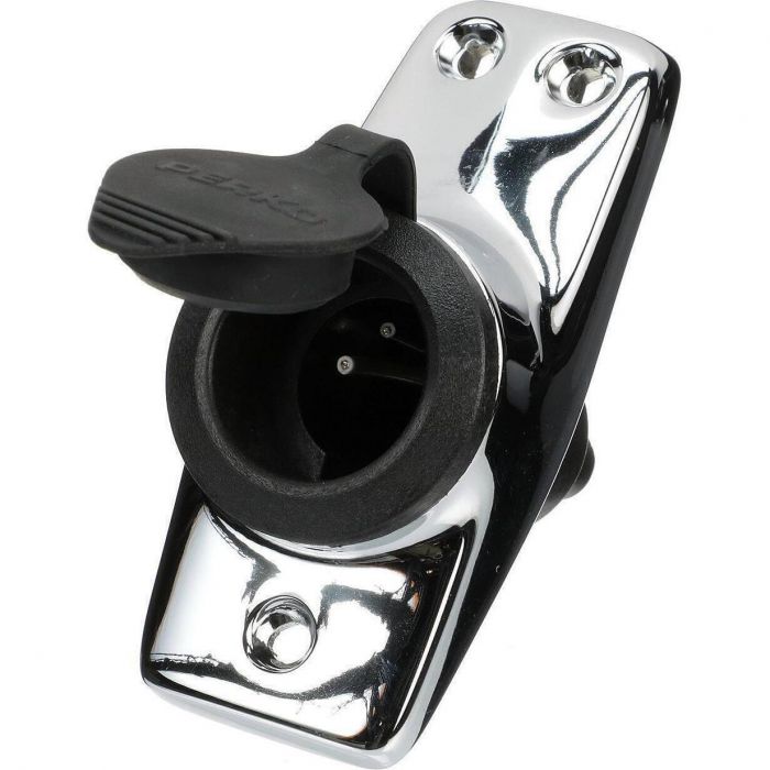 Seachoice 8261 Chrome-Plated Spare Light Base Asm, Plug In, Waterproof Snap-On Cover