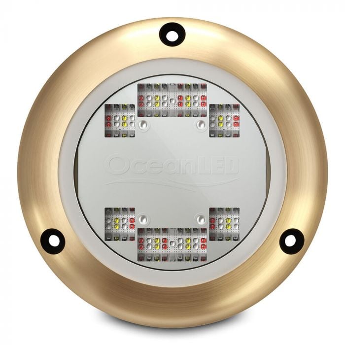 Oceanled 012110C Sport S3166s Multi-Color Surface Mount Underwater LED Light