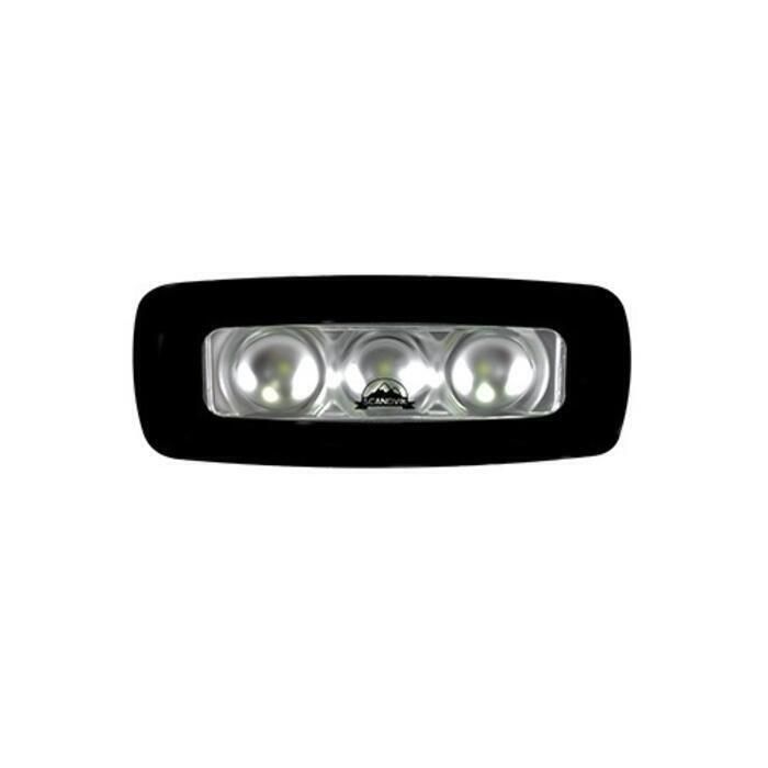 Scandvik 41451P Small Super Bright Spreader Light, Black