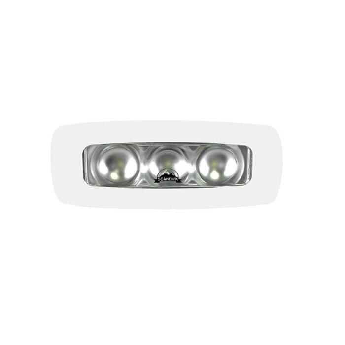 Scandvik 41450P Small Super Bright Spreader Light, White