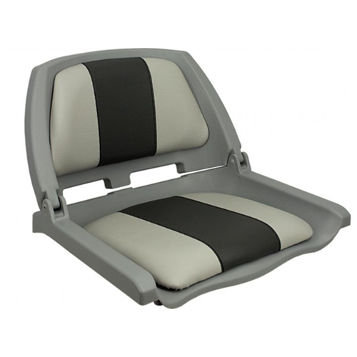 Springfield 1061123-C Traveler Seat, Gray Shell w/Charcoal & Gray Cushions
