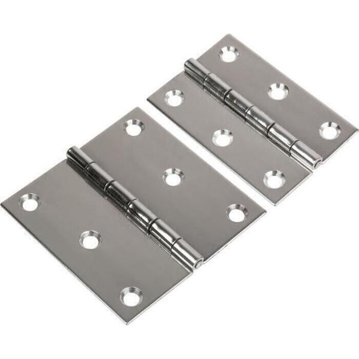 Sea Dog 201081-1 Sea-Dog Stainless Butt Hinge, A: 3" B: 1-1/2", C: 1-1/2" D:3" E: 1/16", #8 FH