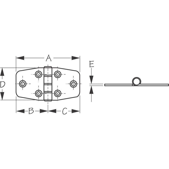 Sea Dog 201531-1 Door Hinges