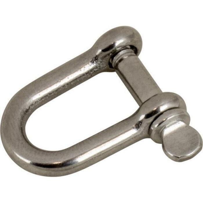 Sea Dog 147010-1 3/8" Stainless Steel Bow Shackle, Carded