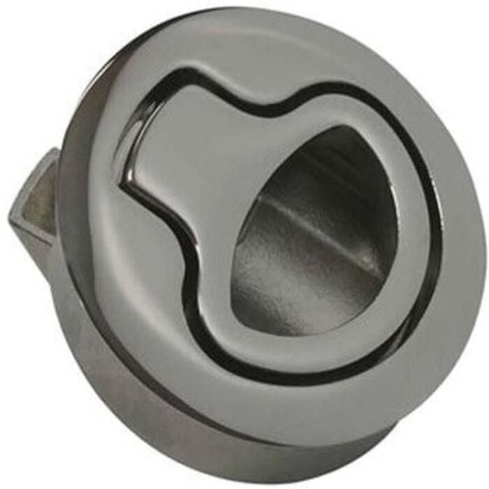 King 29206 Teak Isle Flush Slam Latch, Non-Locking, Stainless