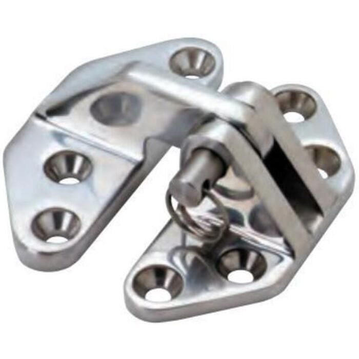 Attwood 66027-3 Hatch Hinge Stainless Steel, Open Size 3-1/2" x 1-3/8"