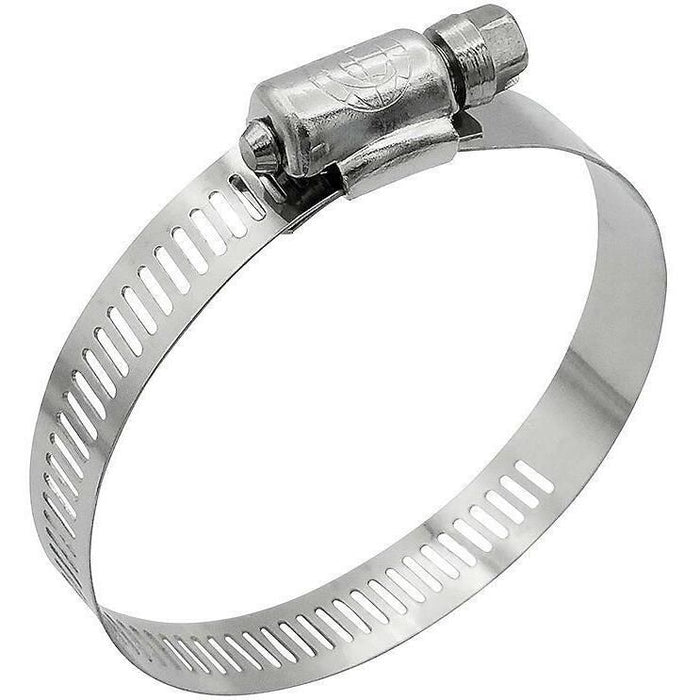 Seachoice 50-23379 Stainless-Steel Marine Hose Clamps, 1/2" Band, Size #6, 10/Bx