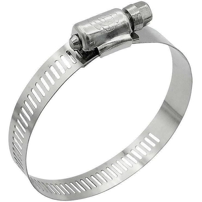 Seachoice 50-23404 Stainless-Steel Marine Hose Clamps, 1/2" Band, Size #72, 10/Bx
