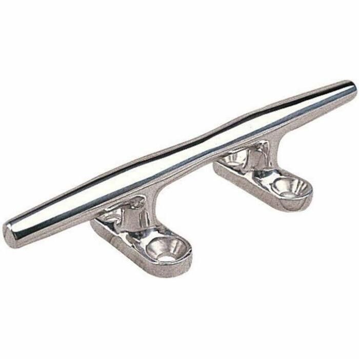 Sea Dog 041605-1 Sea-Dog Cleat, Stainless Open Base, A:5", B:1-1/8", C:2-1/8", D:1", #10 FH