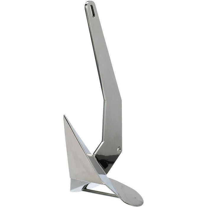 Seachoice 43860 Stainless Steel Plow Anchor, 35 lbs.