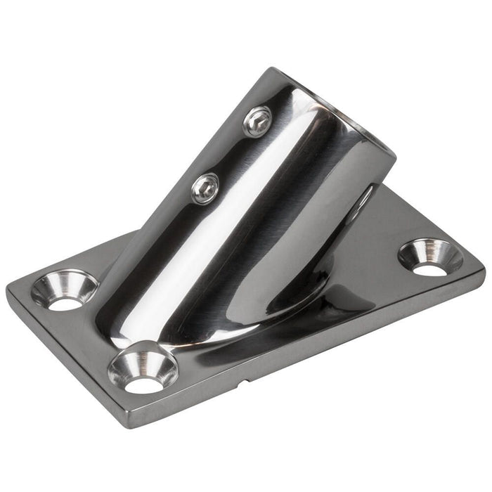 Sea Dog 281451-1 Sea-Dog 45Â° Rectangular Base, 1" SS