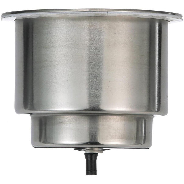 Seachoice 79420 Stainless-Steel Drink Holder With 5/8" Drain