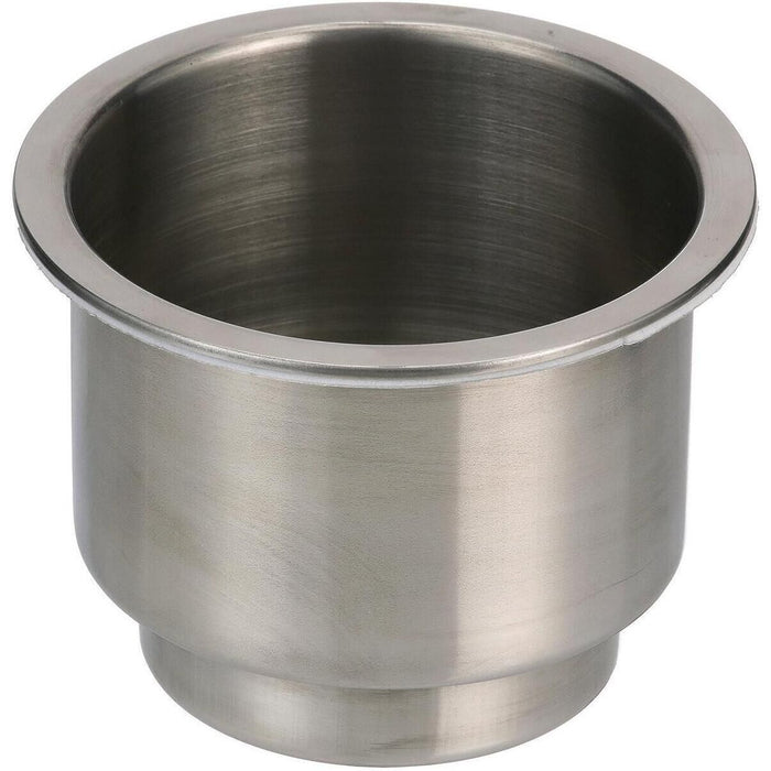 Seachoice 79420 Stainless-Steel Drink Holder With 5/8" Drain
