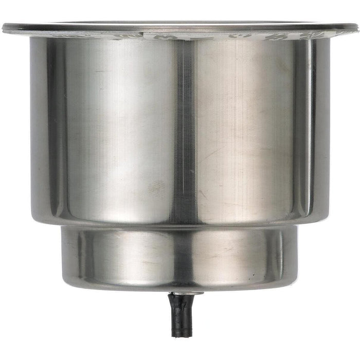 Seachoice 79371 Stainless-Steel Recessed Drink Holder With Blue LED Light