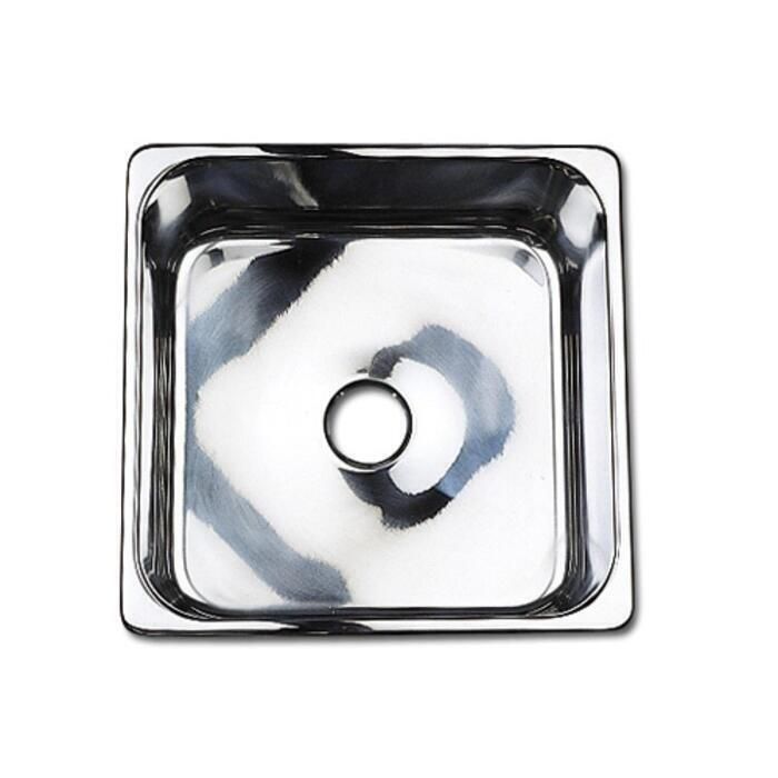 Scandvik 10216 Rectangular Stainless Steel Mirror Finish Sink