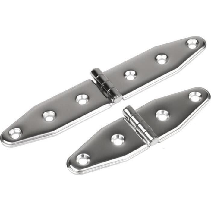 Sea Dog 201136-1 Stainless Strap Hinge 6-1/8", Pair