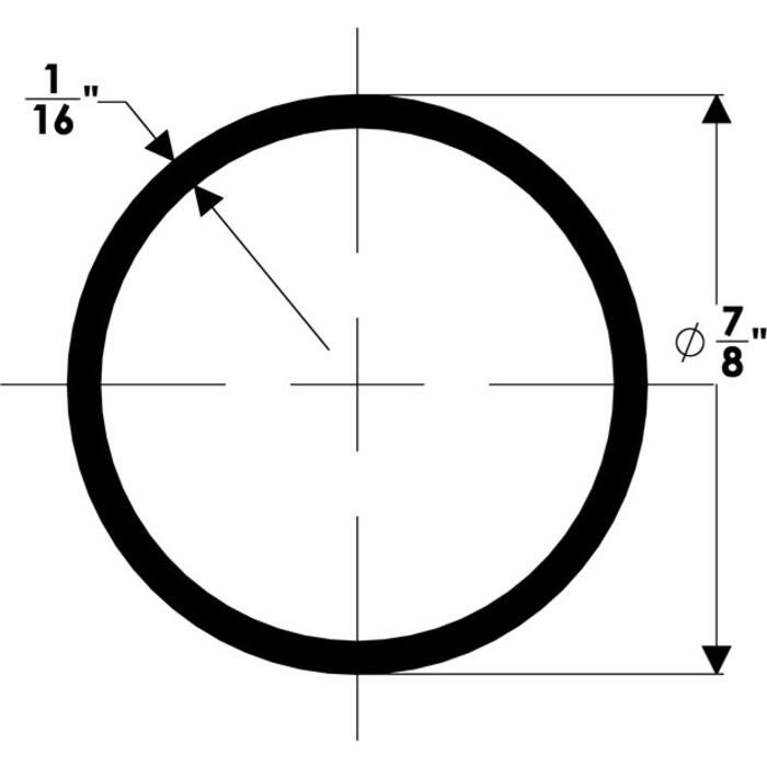 Taco Metals S14-7849P6-1 7/8" S.S. Tubing