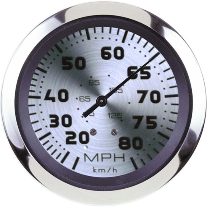 Sierra 63476P Sterling Series 3" SS Pitot Type Speedometer Gauge w/ "G" Sender, Code