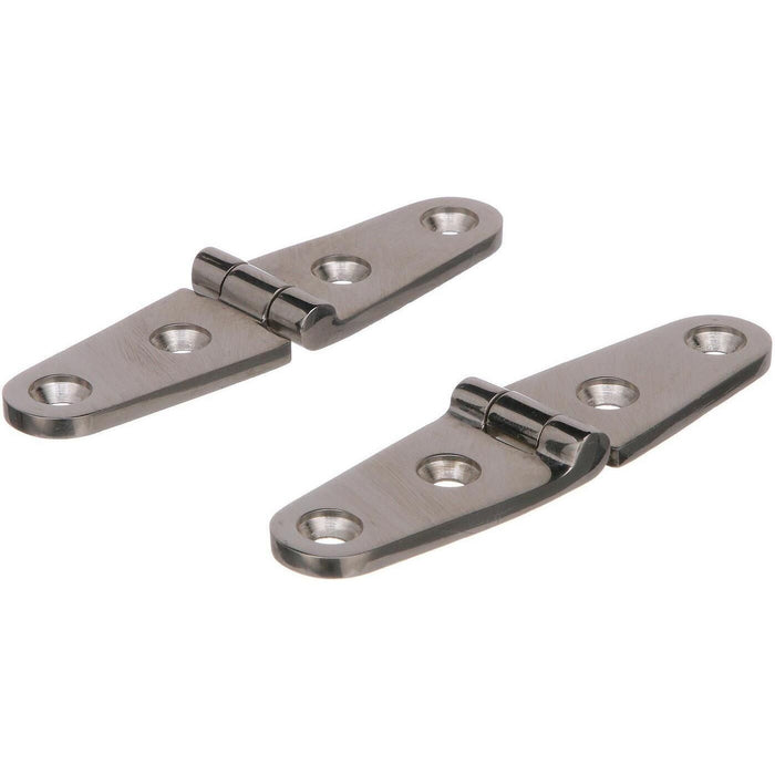 Seachoice 33801 Stainless Steel Strap Hinges (1 Pair Per Pack)