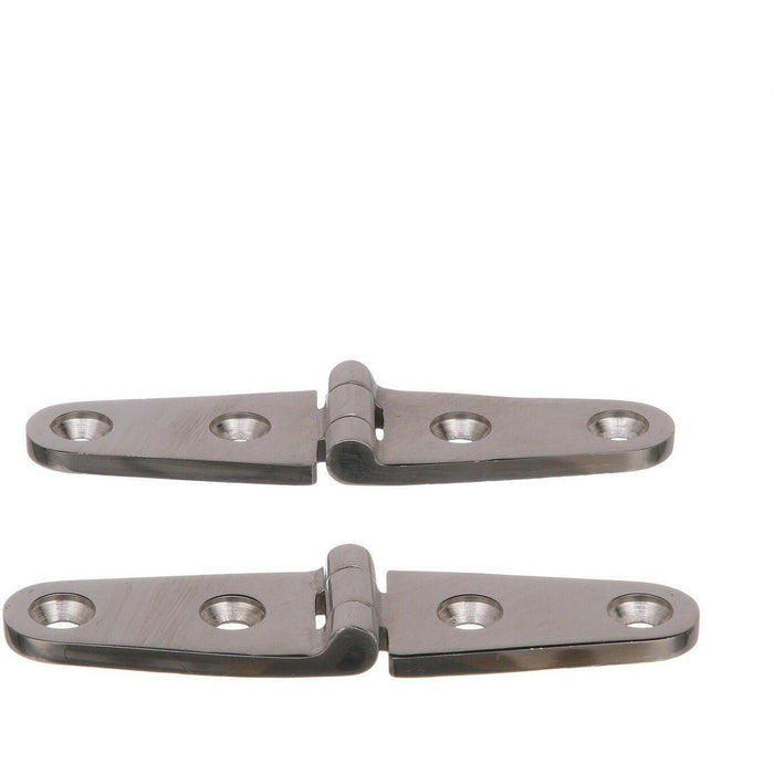 Seachoice 33801 Stainless Steel Strap Hinges (1 Pair Per Pack)