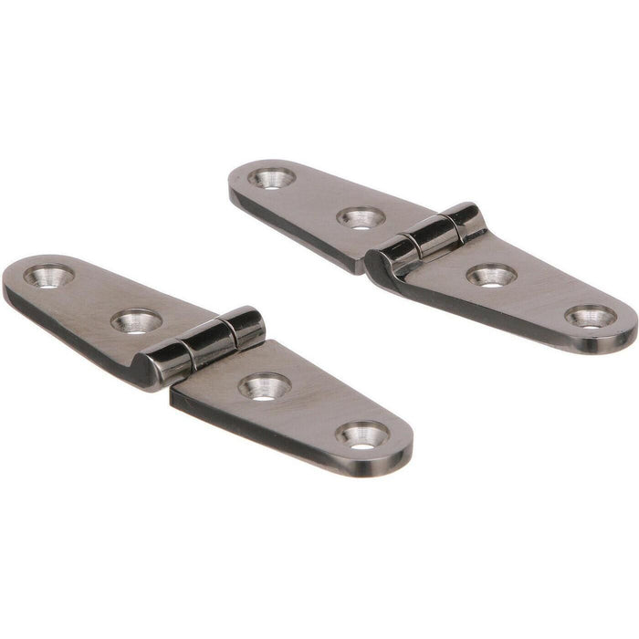 Seachoice 33801 Stainless Steel Strap Hinges (1 Pair Per Pack)