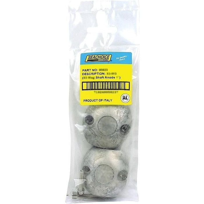 Seachoice 95628 Streamlined Shaft Anode w/Allen Screw, Aluminum, Model X6, Size 1-3/8"