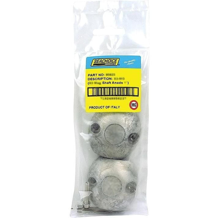 Seachoice 95638 Streamlined Shaft Anode w/Allen Screw, Magnesium, Model X9, Size 2"