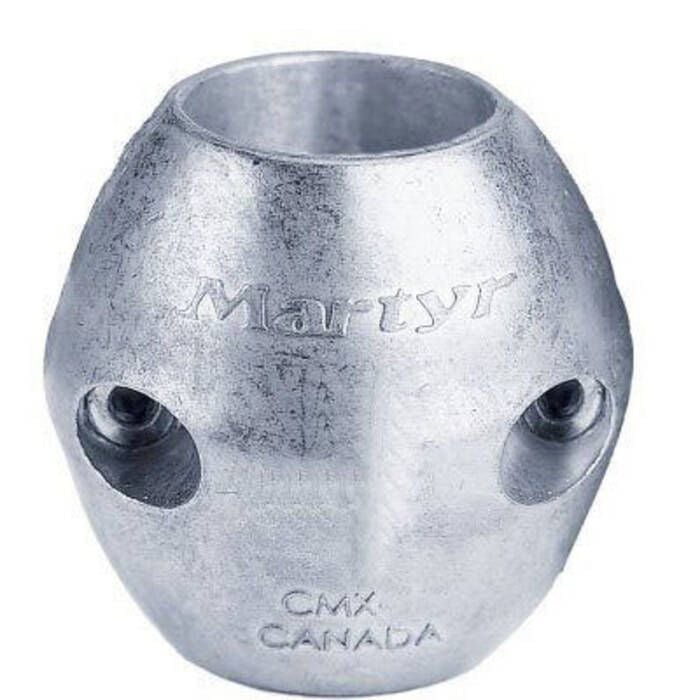 Martyr CMX07AL Streamlined Shaft Anode w/ SS Allen Head, Aluminum
