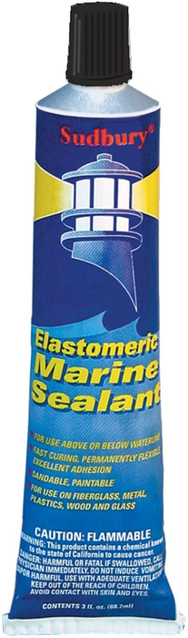 Rule 322 Sudbury 322 Sealant, 3 oz. Tube Black
