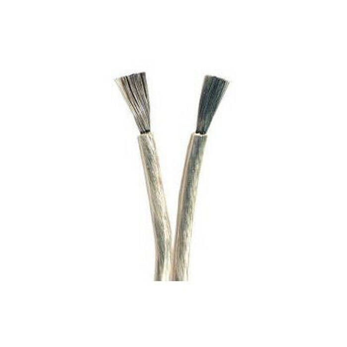 Ancor 142425 Tinned Copper Super Flex Audio Cable, Clear
