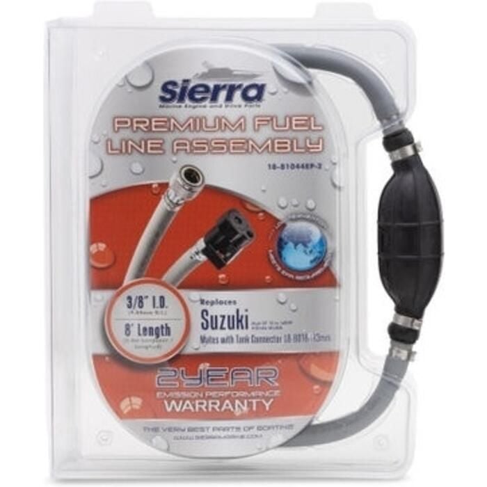 Sierra 18-81044EP-2 Premium Fuel Line Assembly, Suzuki