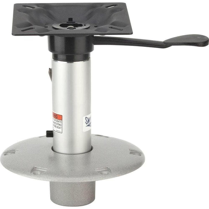 Attwood 23811-7 SwivlEze 238 Pedestal Kit Includes Seat Mount, Post and 9" Base