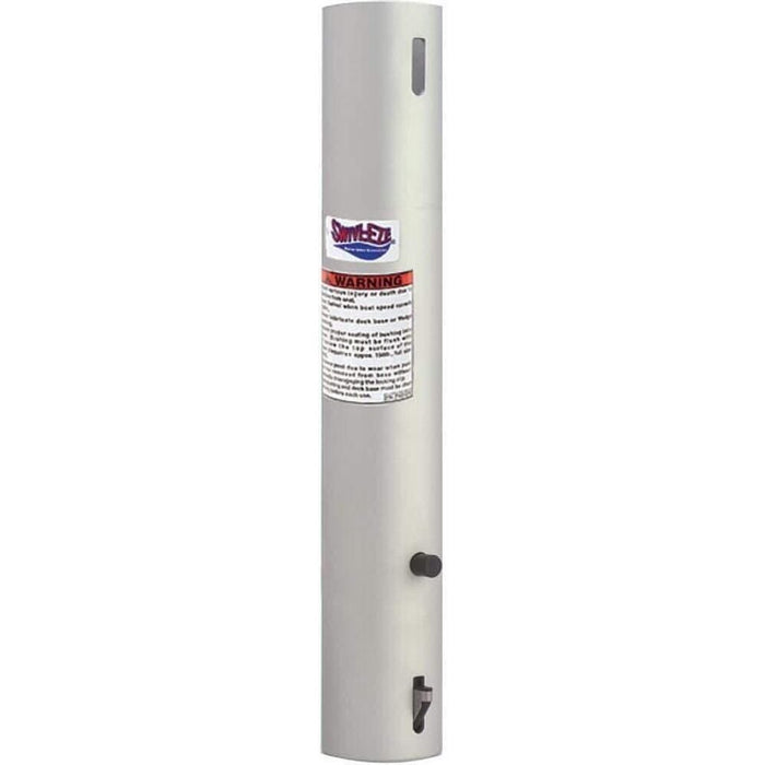 Attwood 238613-1 SwivlEze 238 Series Fixed Post Anodized Aluminum 13"