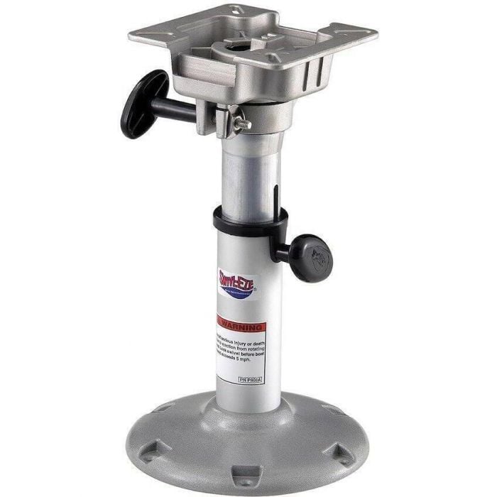 Attwood 2385400 Lakesport Adjustable Bell Pedestals w/Seat Mount, Manual