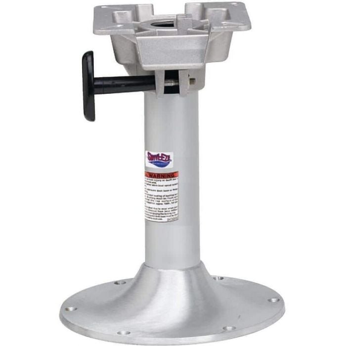 Attwood 238913LSM1 Lakesport 2-3/8" Fixed Bell Pedestal with Seat Mount 13"