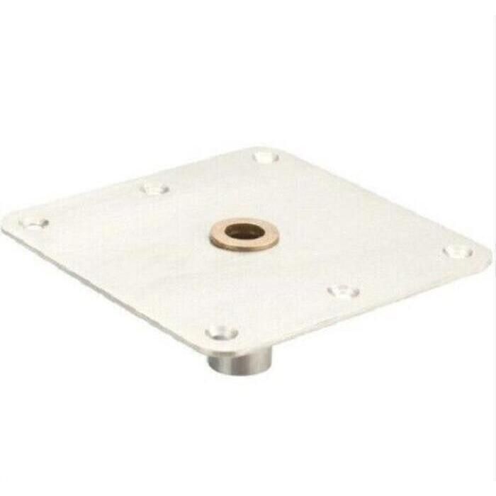 Attwood 6773 Lock-N-Pin Base Plate 7" X 7" w/Bronze Bushing