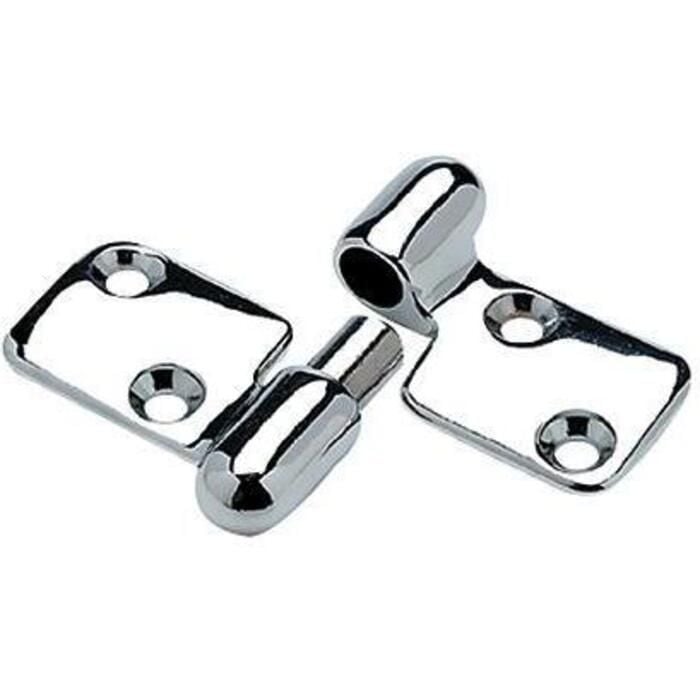 Seachoice 35111 Chrome Plated Cast Brass Take-Apart Motor Box Hinge