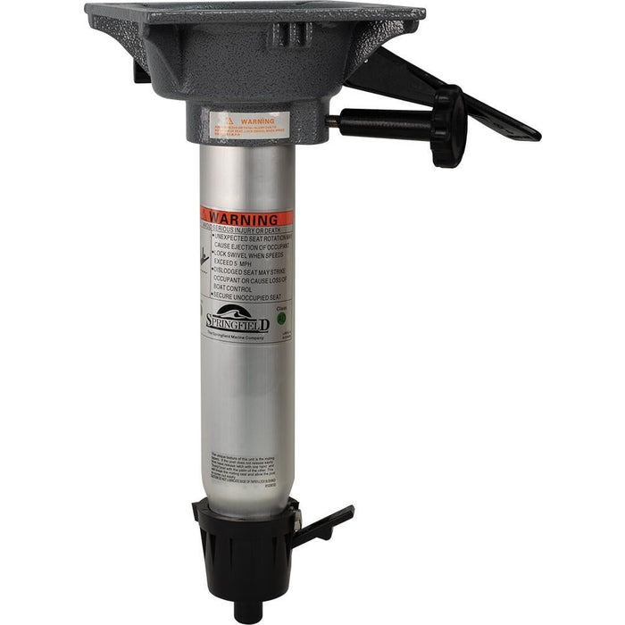 Springfield 1600607-L Taper-Lock 2-3/8" 2 Piece Pedestal Set (Includes Post &, Swivel)
