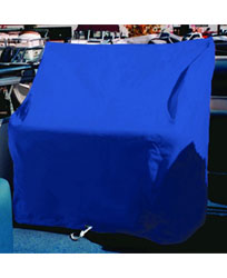 Taylor Center Console Cover Rip/Stop Polyester Navy Blue