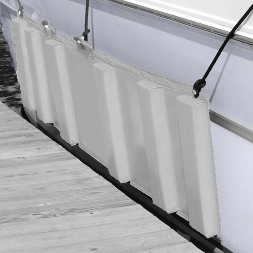 Taylor Made Products 334 Taylor 334 Vinyl Covered Folding Dock Fender, 22" White