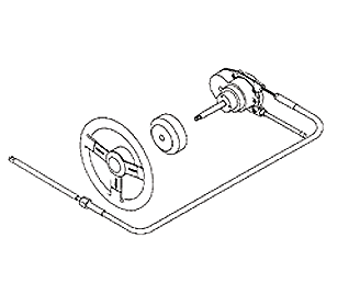 Dometic SS13211 No Feedback Safe-T II Rotary Steering Kit