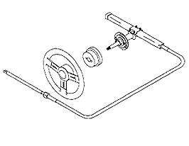 SeaStar SS14109 The Rack Steering Kit, Single
