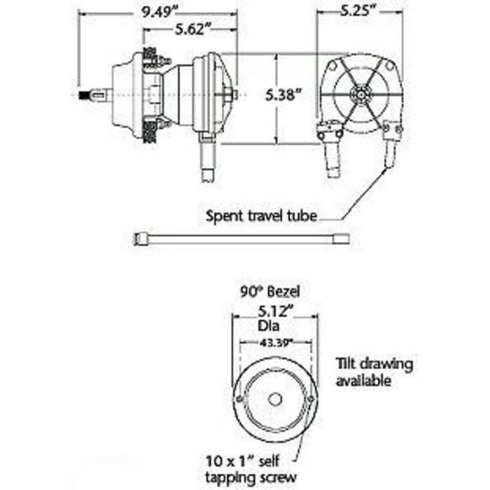 Dometic SS13211 No Feedback Safe-T II Rotary Steering Kit