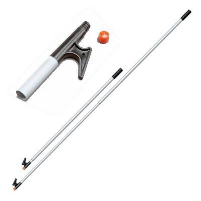 Davis 4122 2 Section Telescoping Boat Hook Adjusts 53" to 8'