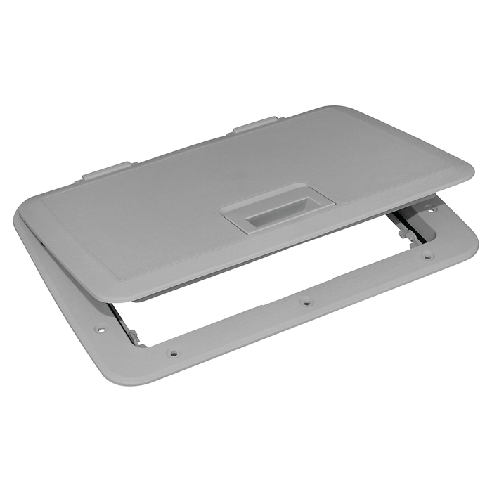 Tempress 44533 1323 Access Hatch w/Cam Latch, Dark Grey
