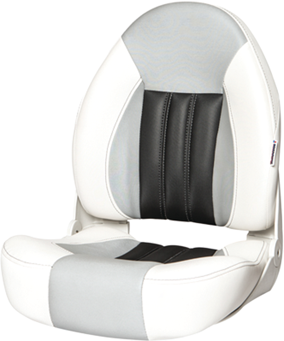 Tempress 68454 Probax High Back Seat, White/Gray/Carbon